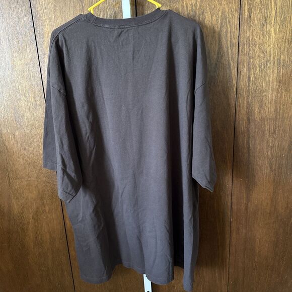 Lifestyle T-Shirt Size 3XLT I'M Kinda Of A Big Deal Men's Brown Heavy - Picture 4 of 4